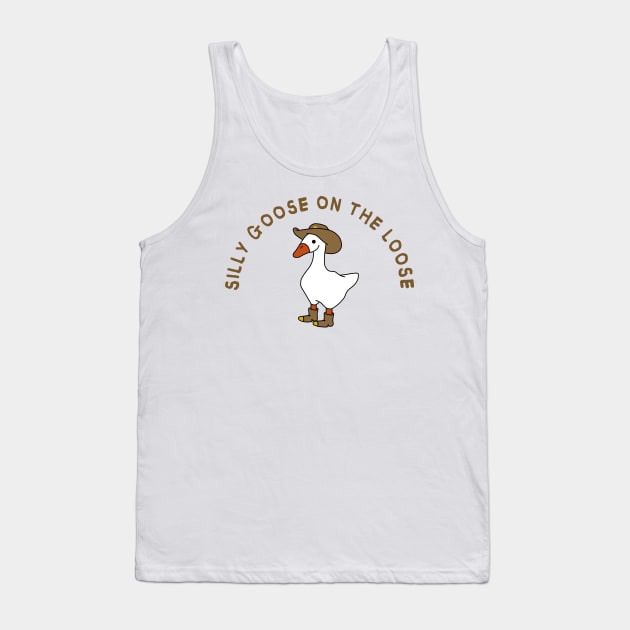 Silly goose on the loose Tank Top by MasutaroOracle